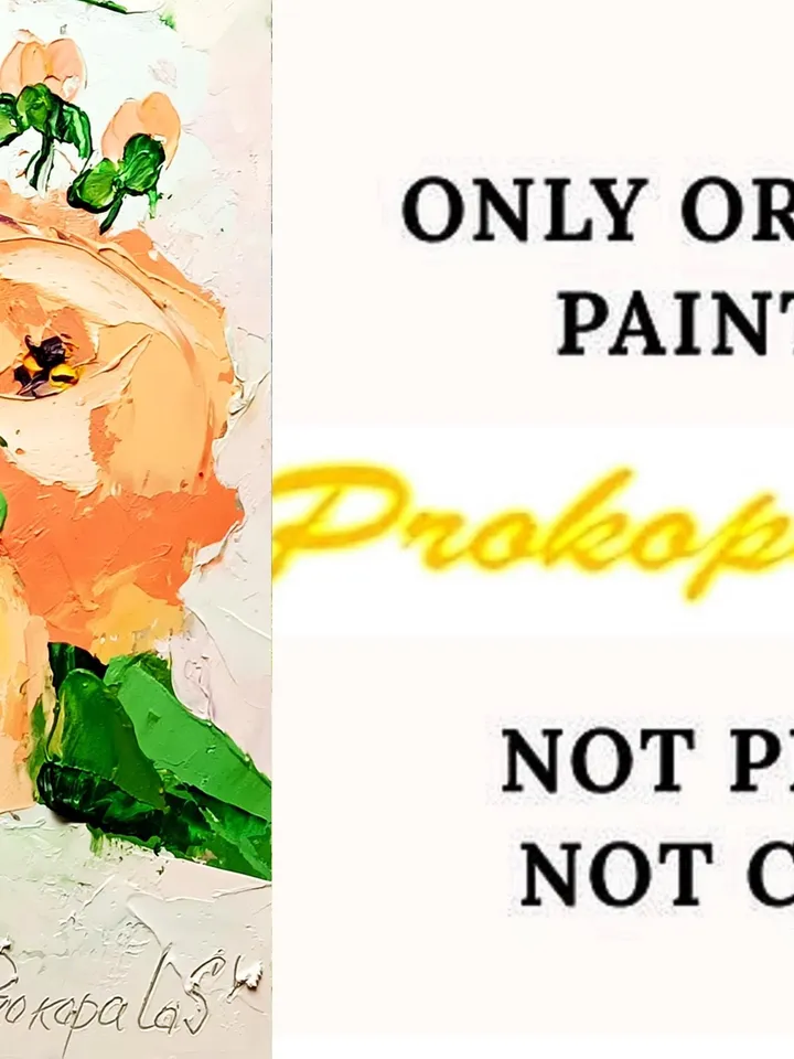 Peony painting Flowers original oil painting Small Original art Peonies wall art Pink peonies artwork Floral New home gifts 7x5 in