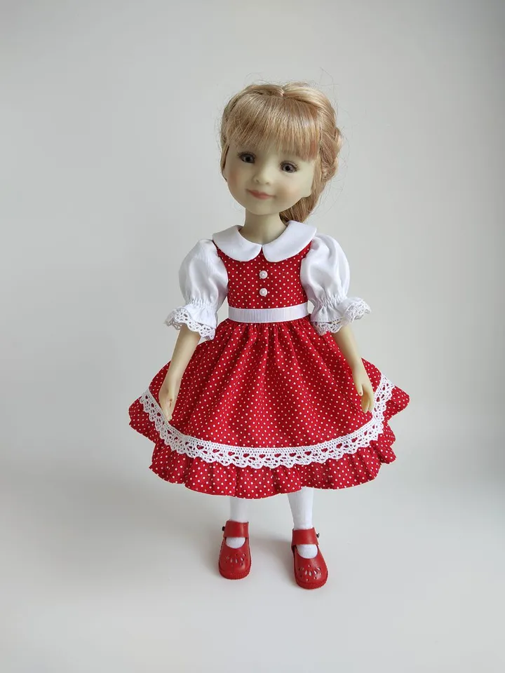 PDF sewing pattern for Ruby Red Fashion Friends dolls