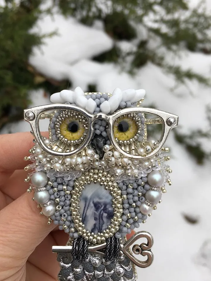 Snow owl