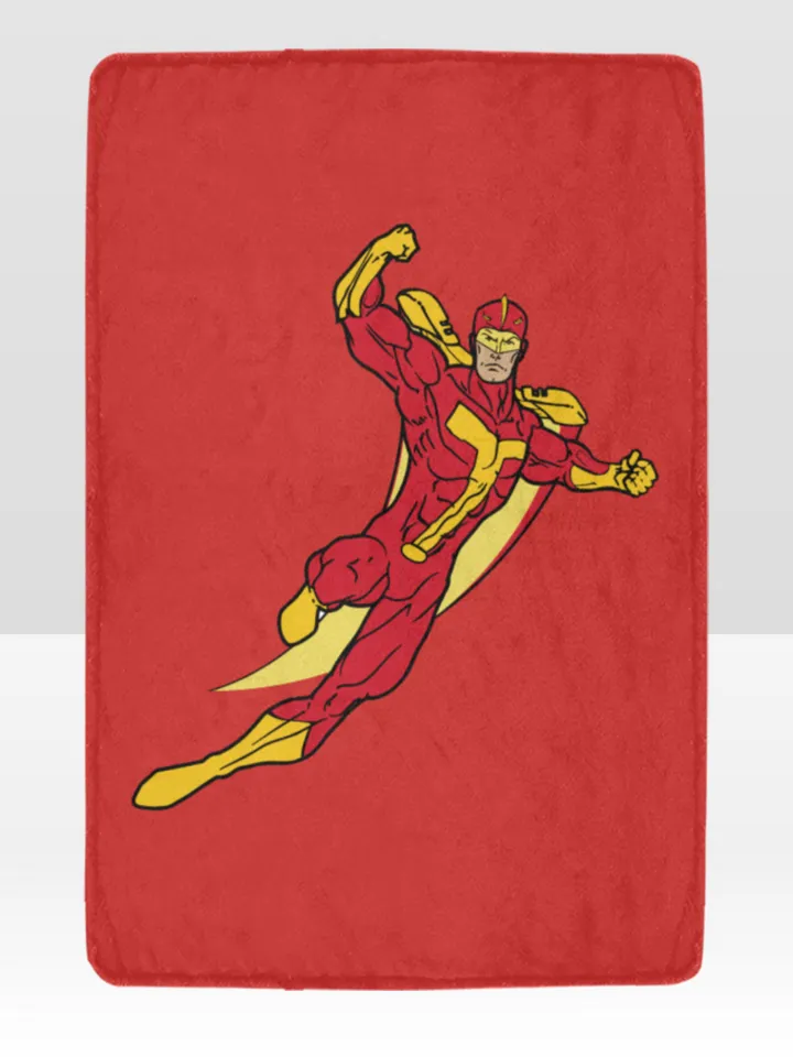 Turbo Man Blanket Lightweight Soft Microfiber Fleece