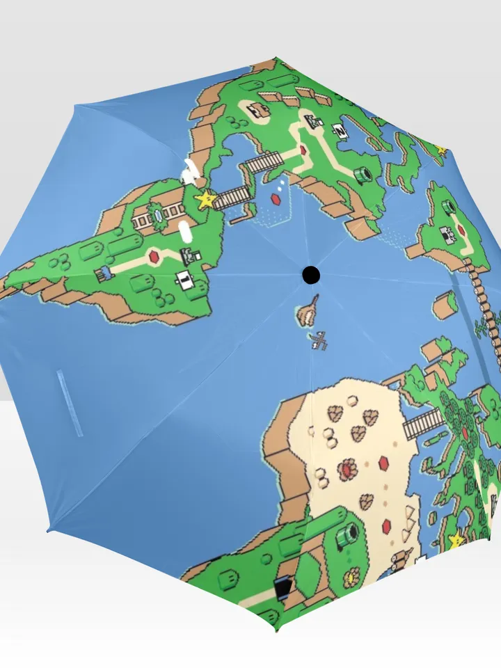 Super Mario World Map Umbrella