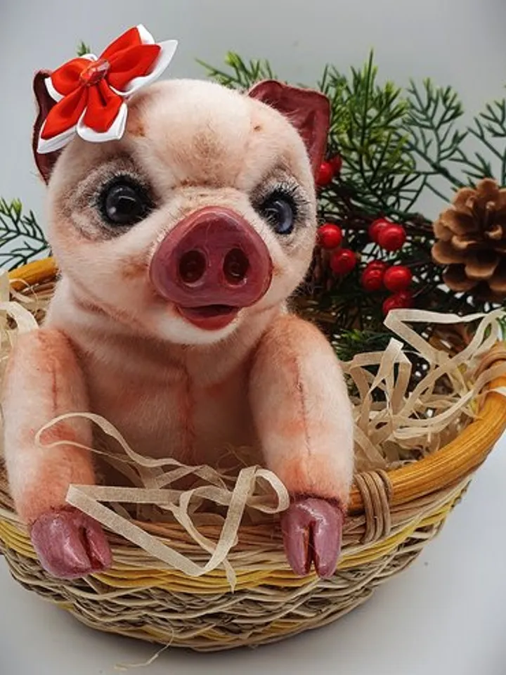 PDF PATTERN PIG Teddy Toy