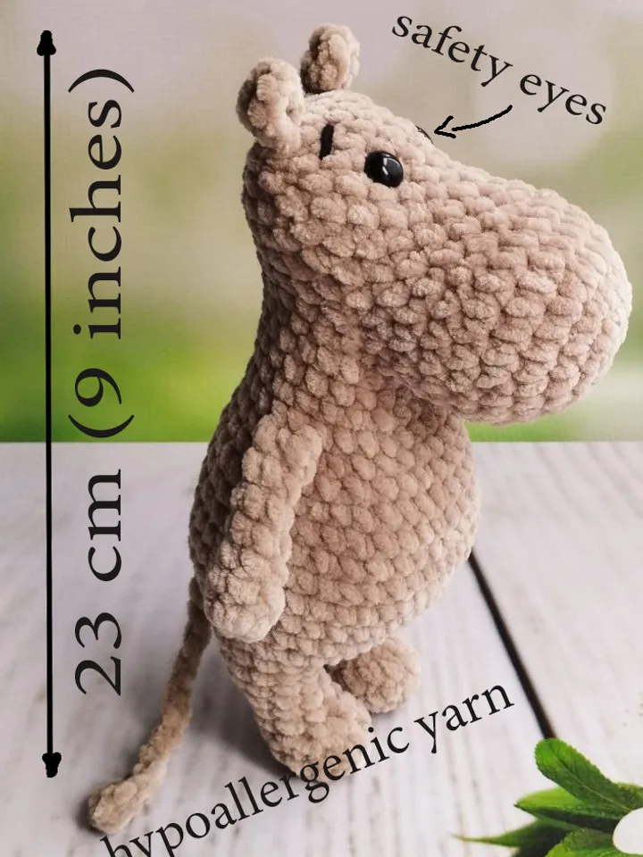 Crochet Moomin Troll Amigurumi Toy