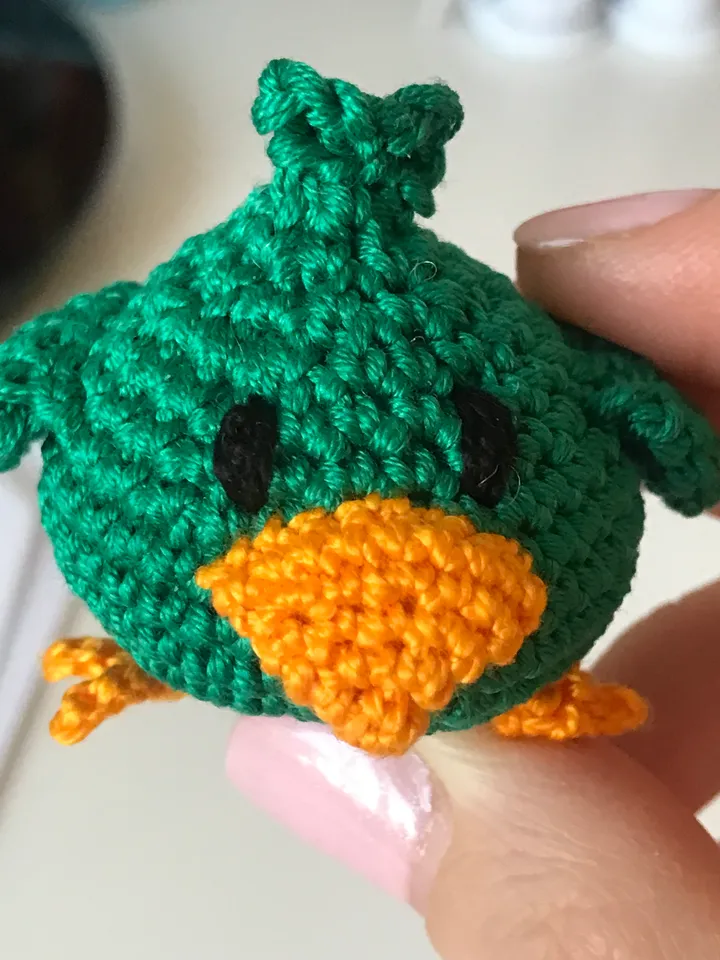 Crochet pattern Baby Bird