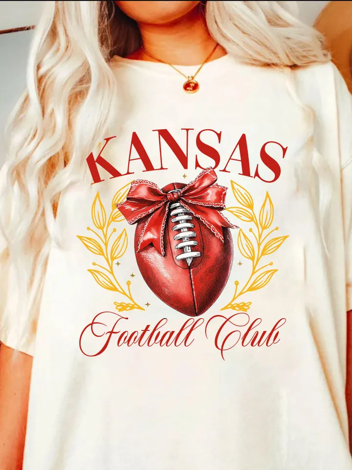 Football png, Coquette Football PNG, K City Football PNG, Football Team PNG, K City Football Sweatshirt, Football Red Team Football Club