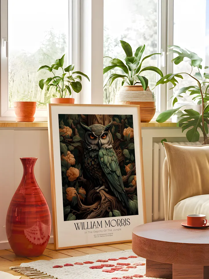 William Morris Wall Art, Vintage Botanical Print, Floral Poster Arts Decor, Digital Download, William Morris Print Digital Download AA5