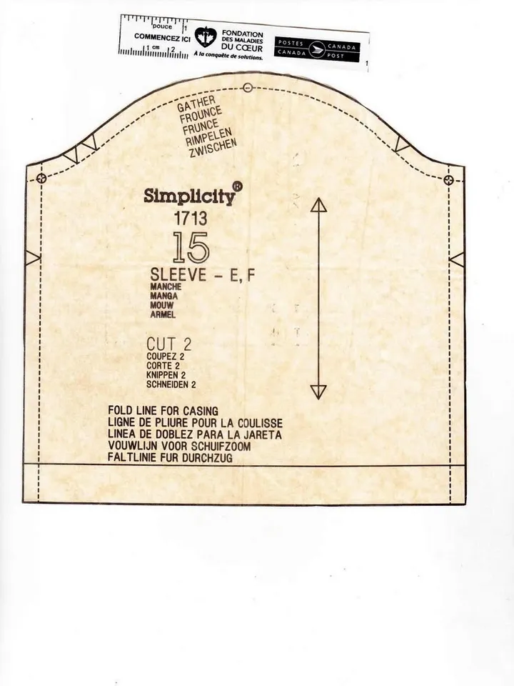 Vintage Sewing Pattern Dolls 18" Copy Simplicity 1713 Wardrobe Clothes for Dolls 18" Digital Download PDF