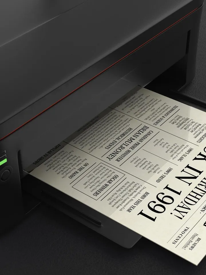 Back in 1991 CANADA | 34th Birthday Newspaper Sign Canadian | 1991 Birthday Poster | 34th Birthday Gift | 34 years ago back in 1991