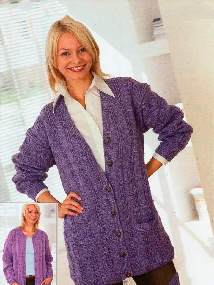 cardigan pattern, knit cardigan, jacket knitting pattern, cardigan pattern , PDF
