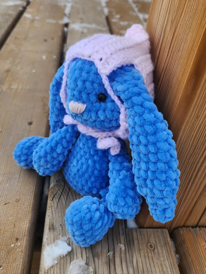 Long Ear Bunny Crochet Pattern | Soft Plush Toy | Amigurumi