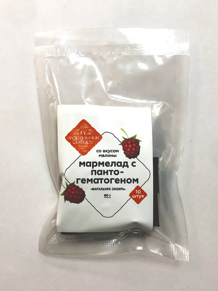 Marmalade with pantohematogen, 60gr.(2.11 oz)