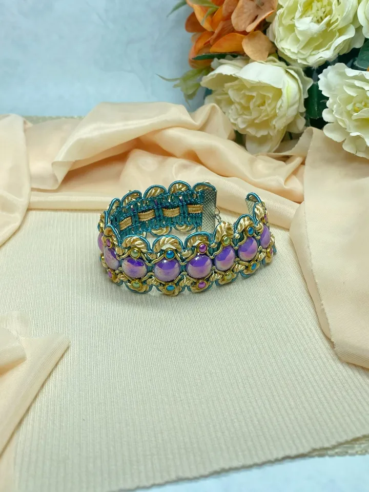 Summer bright handmade bracelet. Handmade jewelry
