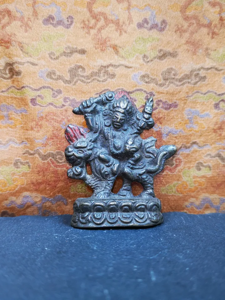 Gandhanra Acient Tibetan Buddha Statue Dorje Legpa,Vajra Sadhu