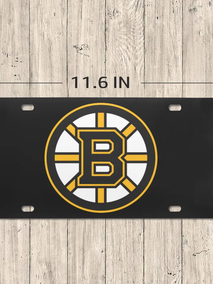 Boston Bruins License Plate