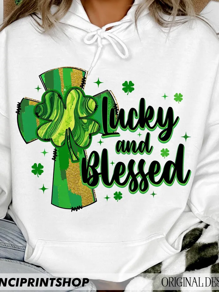 St. Patrick's Day png, Coquette St. Patrick's Day Cross Bow PNG, Lucky png, Blessed png, Christian St. Patrick's png, Christian png designs