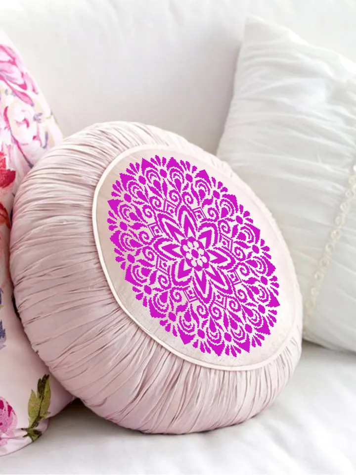 Monochrome mandala cross stitch pattern PDF instant download Mandala ornament cross stitch chart, Flower mandala pattern digital PDF #M175