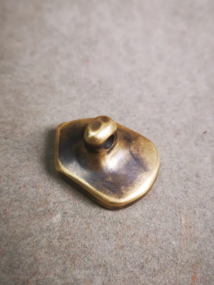 Gandhanra Old Tibetan Buddha Statue Tsa Tsa Mold Amulet,Chenrezig,Copper Mould For Making Clay Buddha Statue, DIY Tsha Tsha Statue,Pendant