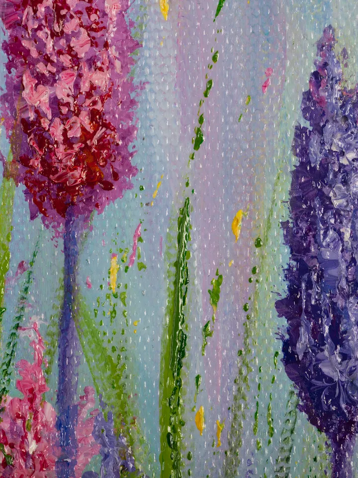 Digital Product Painting of wildflowers, Painting with flowers, Bright painting, Flowers painting, Flowers art