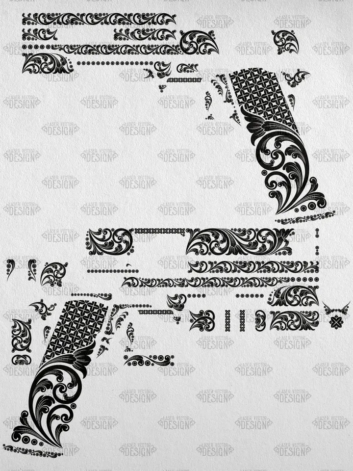 VECTOR DESIGN SIG 1911 Tacops Full-Size Scrollwork