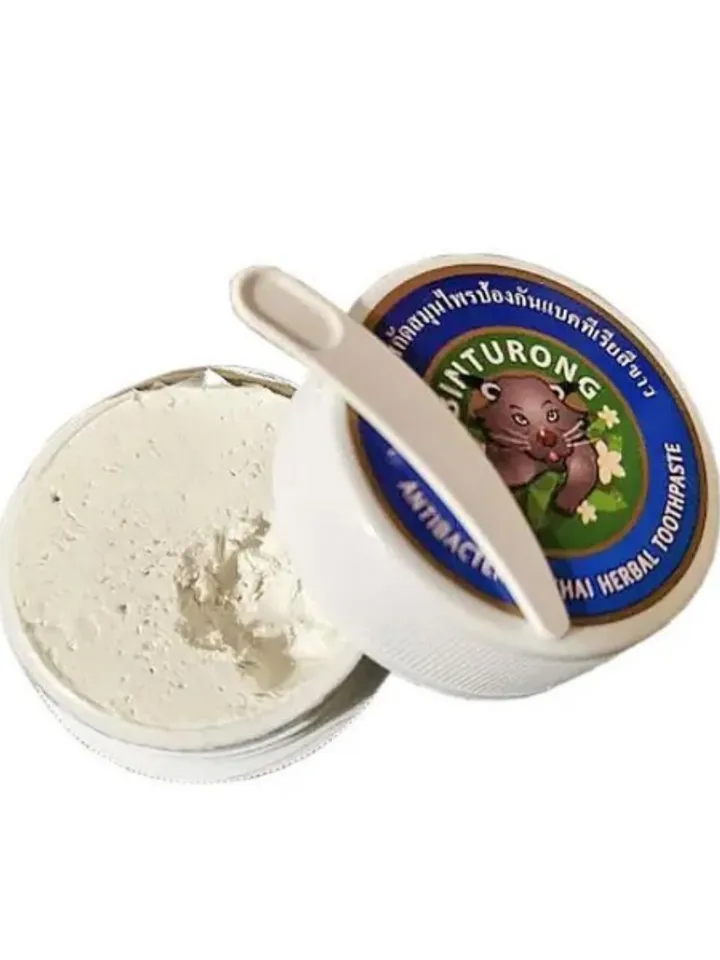Original Binturong, Thai Herbal Antibacterial Whitening Toothpaste, 33 gr.