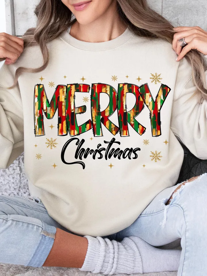 Glitter Merry christmas png, merry doodles png, colorful brushstroke christmas png, glitter christmas png, christmas png, tis the season png