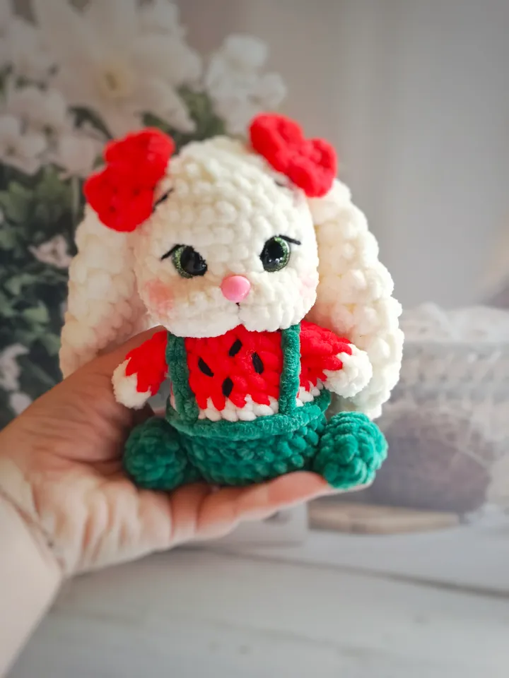 Crochet bunny pattern Crochet rabbit plush pattern Stuffed bunny plush amigurumi pattern Plush Easter bunny