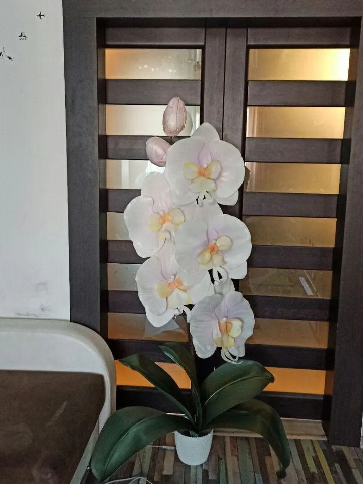 orchid floor lamp, luminous flower, giant flower, bedroom floor lamp, led lamp, floor lamp
