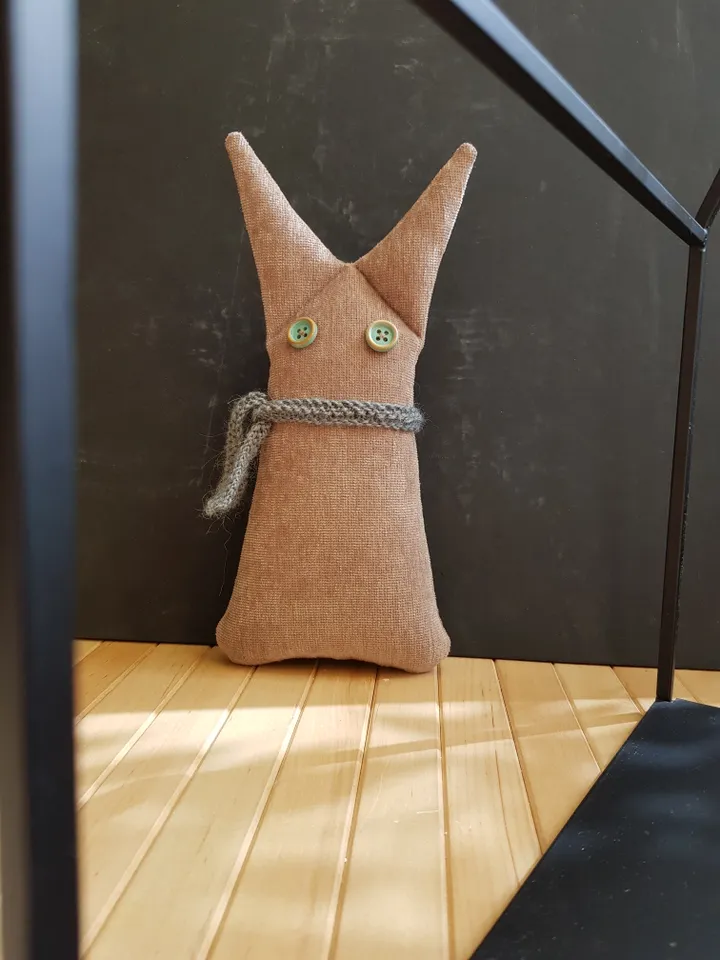 Bunny doll sewing pattern PDF digital tutorial in English, Stuffed animal sewing diy