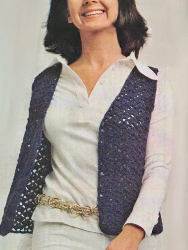 Vest crochet pattern, summer vest crochet pattern, easy vest crochet pattern pdf