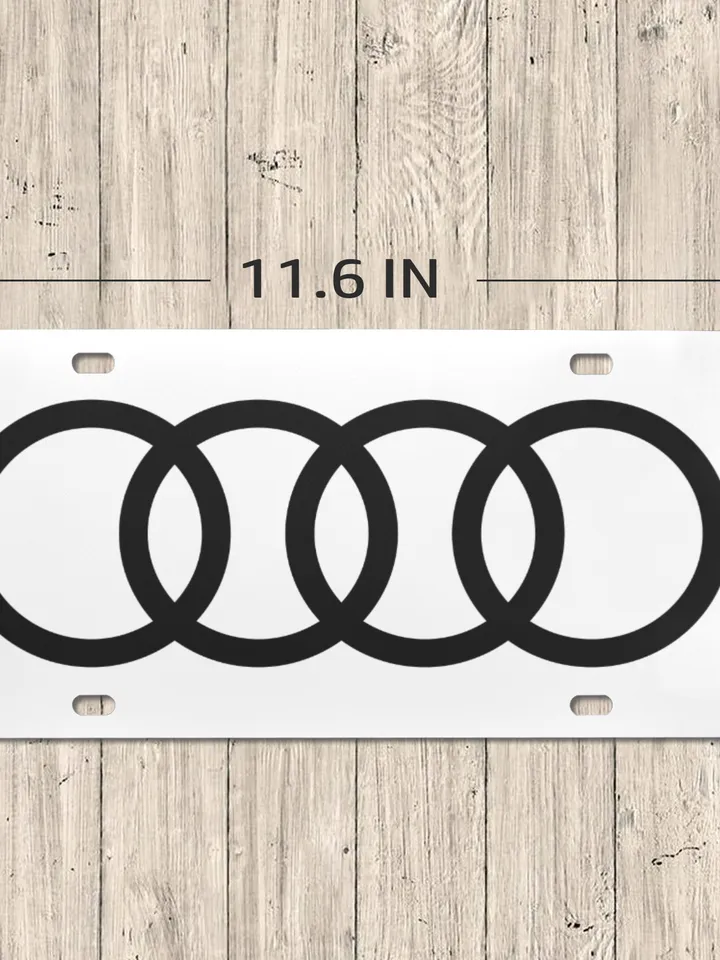 Audi License Plate