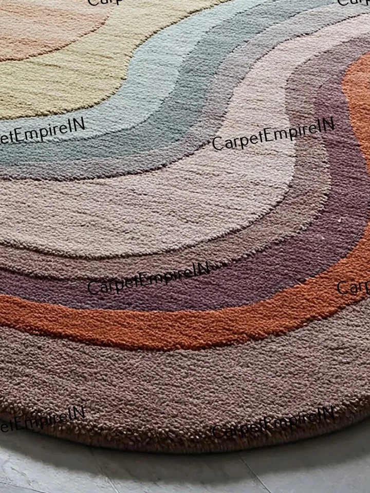 Irregular Shaped Rug,rugs for living room,Handmade,Area Rug,Carpet for Home,Bedroom rug,Living room rug, Kids Room, Custom rug,melting rug