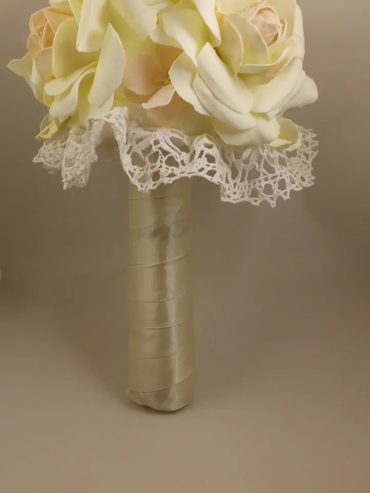 Delicate wedding bouquet double/wedding women's accessories/accessories for wedding/ handmade bouquet double