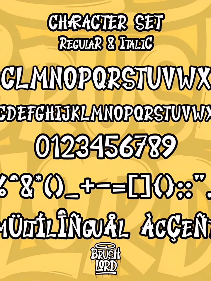 Brush Lord Font