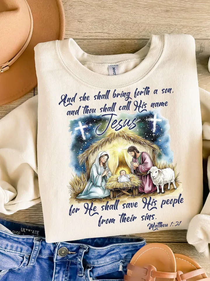 Christian Christmas PNG Bundle, Greatest Gift of all PNG | Bow Nativity Coquette Christmas Sublimation PNG Design | Hand Drawn Christmas Bow