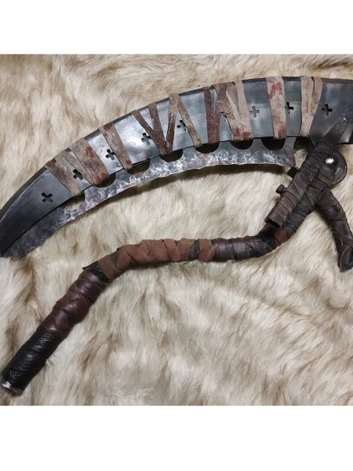 Bloodborne Scythe - Burial Blade - Folding Scythe - Bloodborne - cosplay weapon