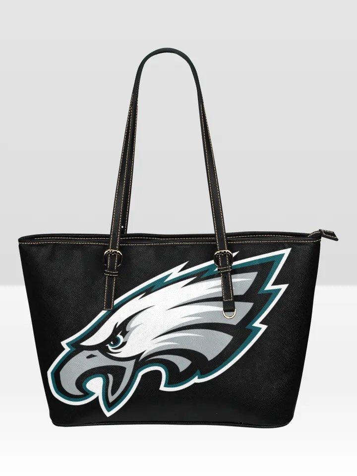 Eagles Leather Tote Bag
