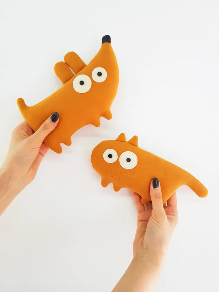 Cat sewing pattern PDF, stuffed animal diy