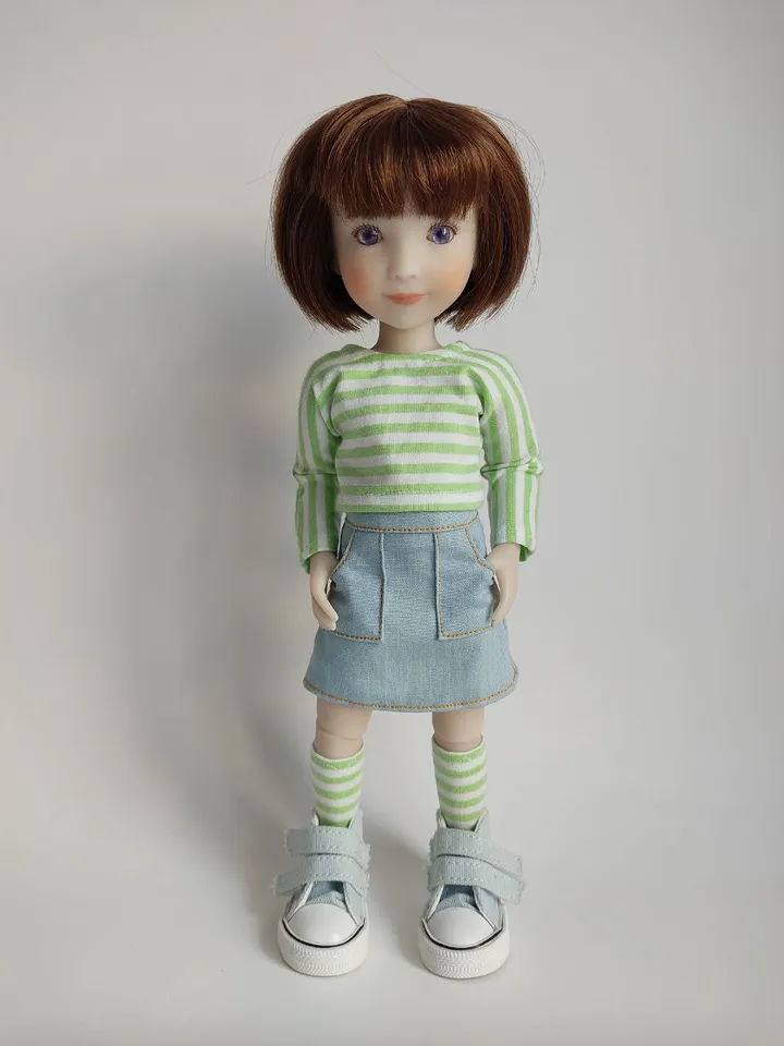 PDF sewing pattern for Siblies dolls.