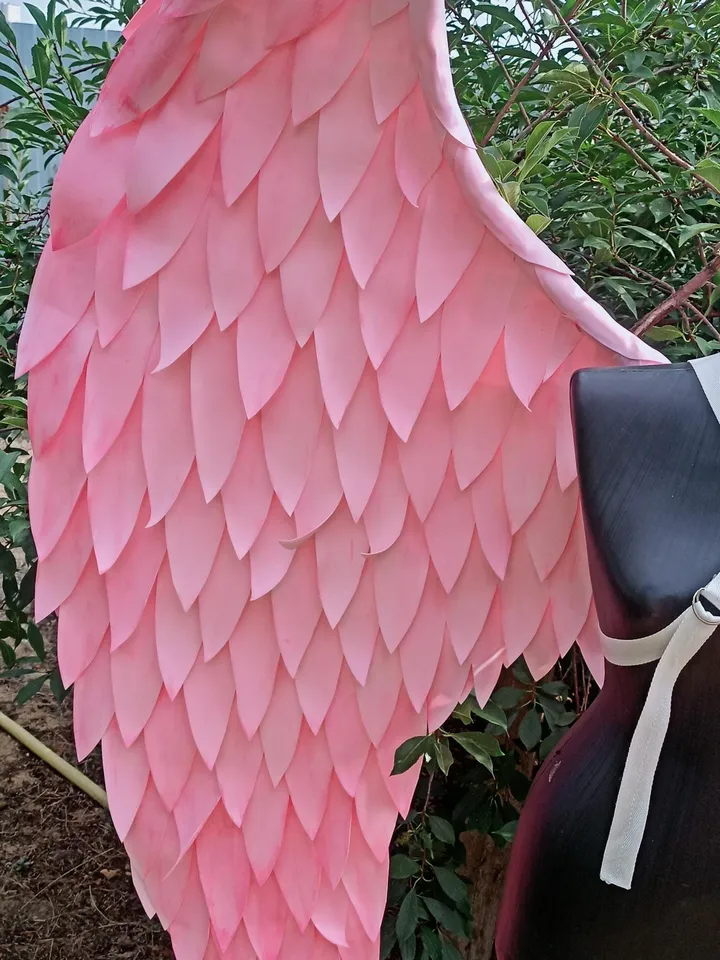 angel wings, pink wings, wedding wings, cosplay wings, dance wings, wings