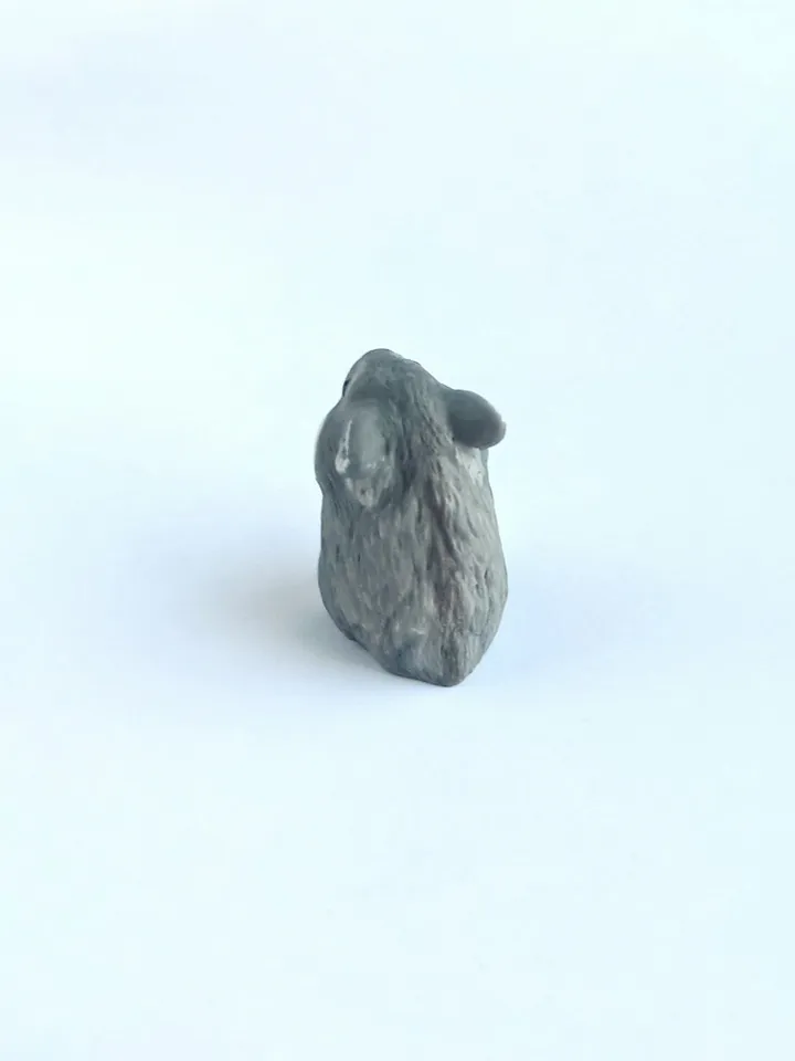 Memorial Hamster figure in the pink heart