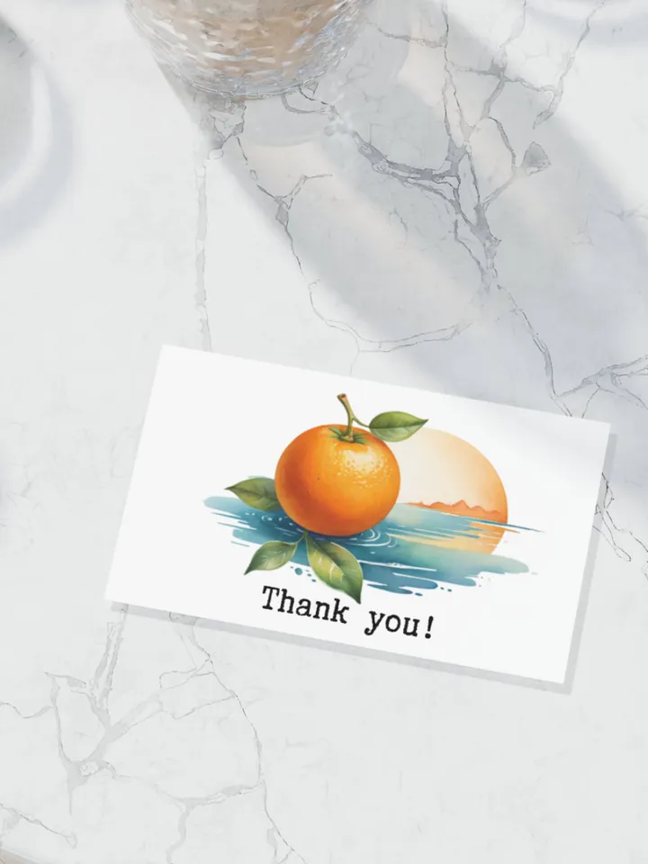 Mini-postcards "Thank you!"