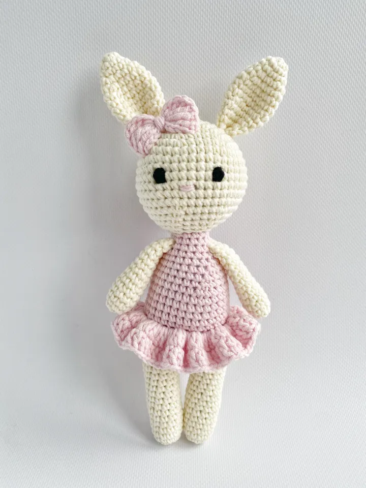 Crochet bunny pattern, Amigurumi bunny pattern