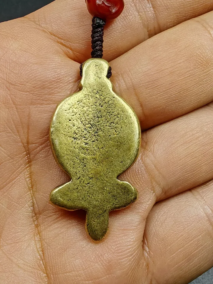 Gandhanra Handmade Tibetan Buddhism Amulet - Vajra Pendant with OM Symbol - Spiritual Gift
