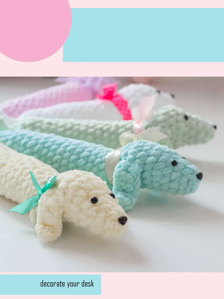 Dog Crochet Pattern, dachshund Crochet Pattern, Amigurumi, Dog pattern, Amigurumi Dog, Pattern In English