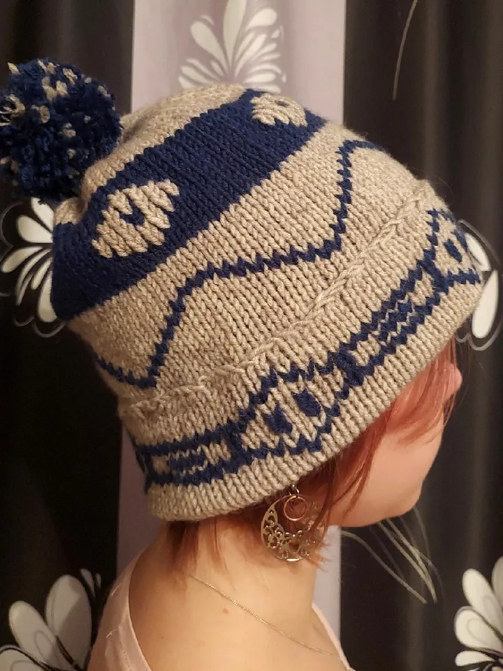 Weasley twins hat hand knit, weasley beanie, george weasley hat buy, harry potter hat