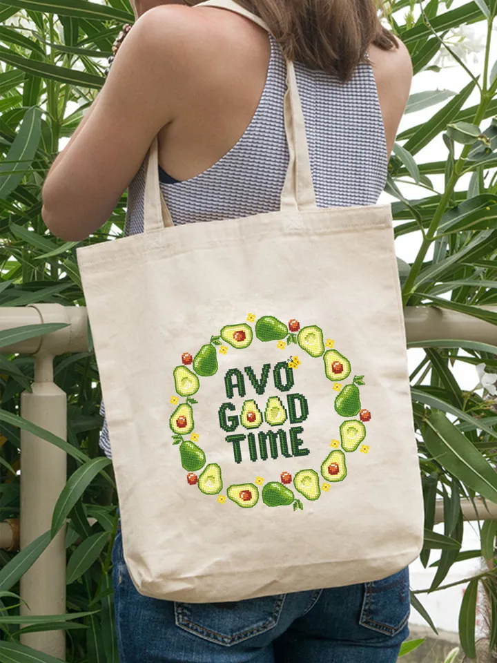 Avocado wreath cross stitch pattern download PDF Framed quote cross stitch chart, Avo good time, Funny cross stitch, DIY Home decor #Q52