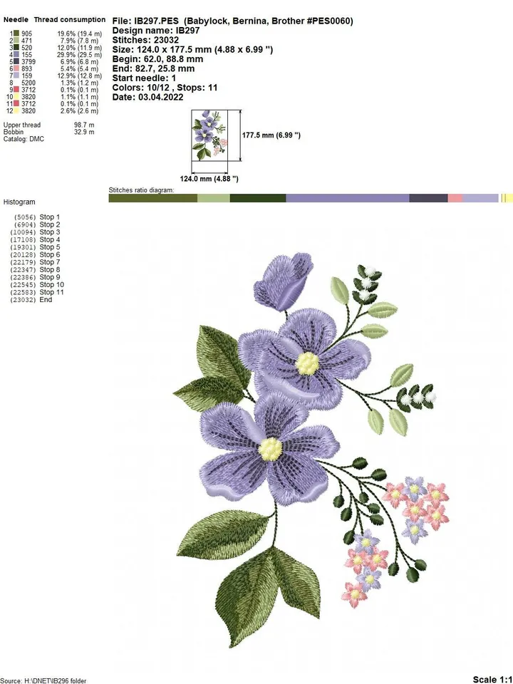 Fantasy Flower set 3D machine embroidery design applique pattern digital embroidery pattern home and clothing décor embroidery motif floral