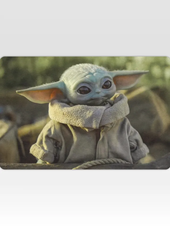 Baby Yoda Doormat, Welcome Mat
