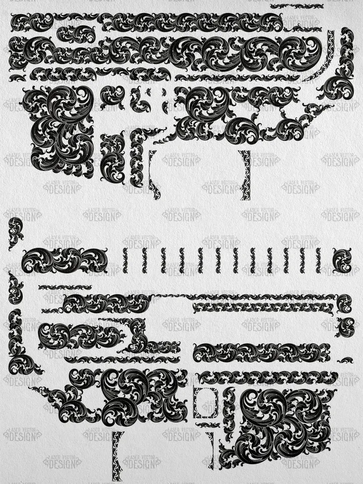 VECTOR DESIGN AR-15 Scrollwork