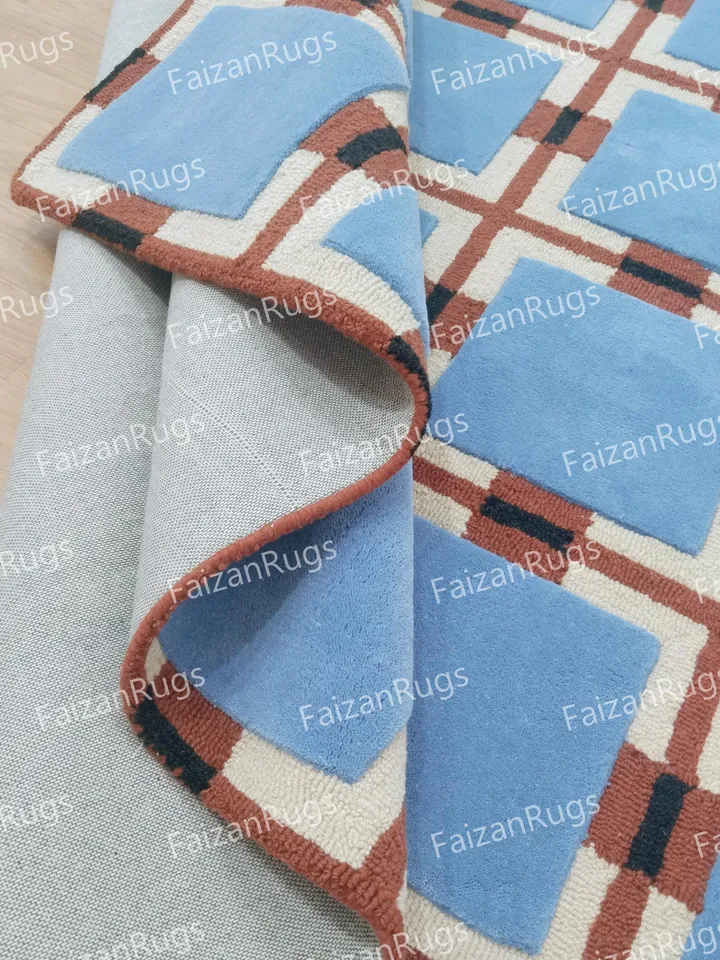 Evelina Kroon Hand Tufted Rug 100% Wool for living room, bed room, kids room in any size 10x14,10x12,9x12,8x10,6x9,5x8,4x6